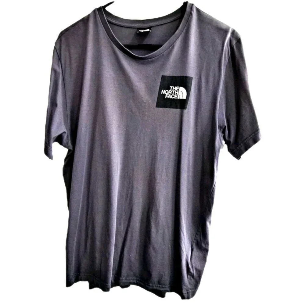 The North Face Men's M Gray Short Sleeve Graphic T-Shirt